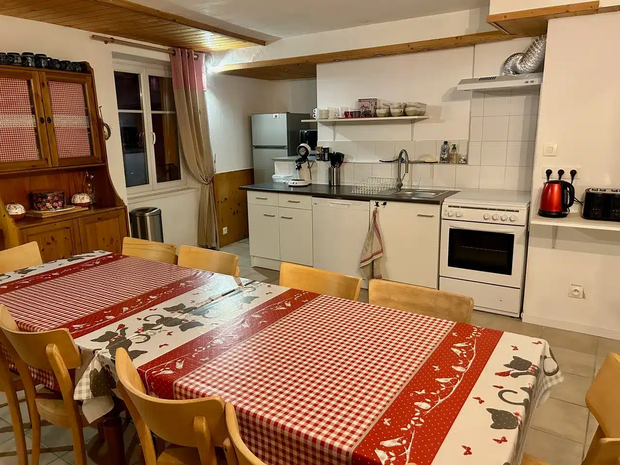 Cuisine commune des gites de l'Hostellerie Alsacienne